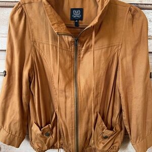 Mine Women's Brown Lightweight Jacket